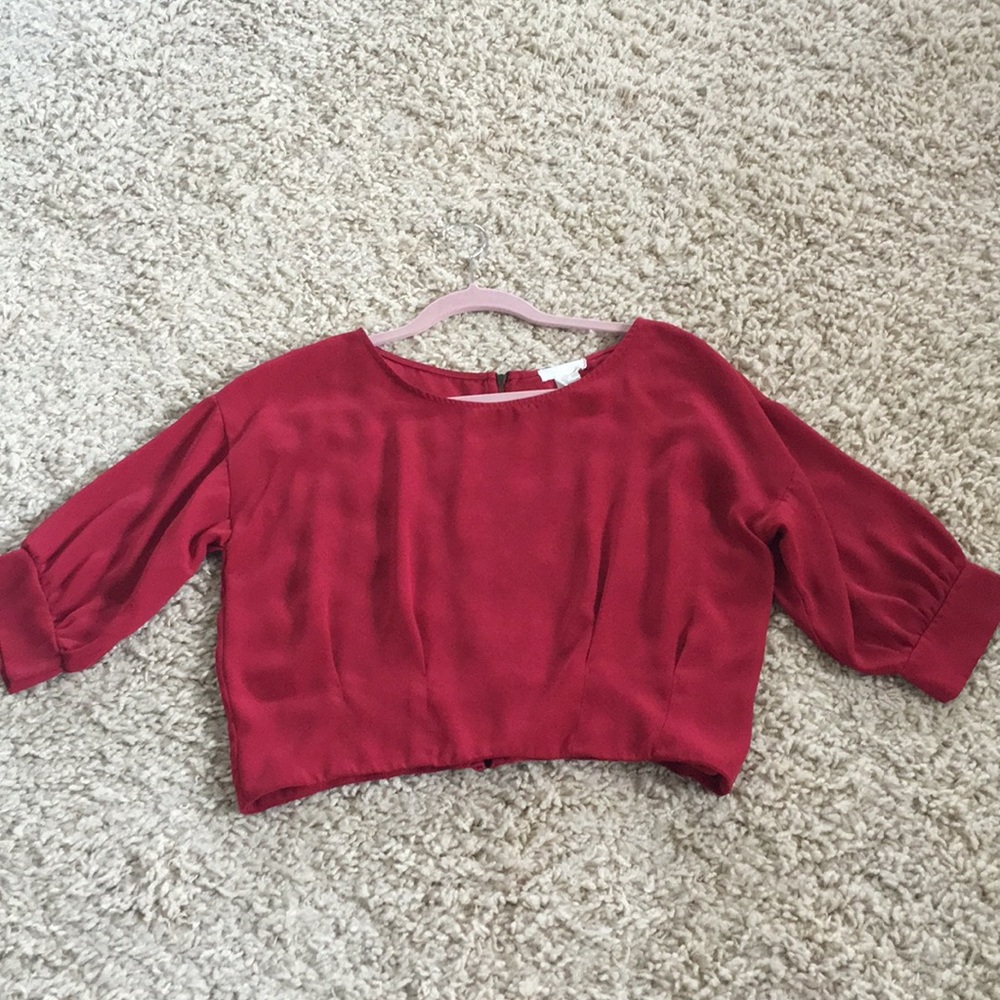 Cute red blouse
